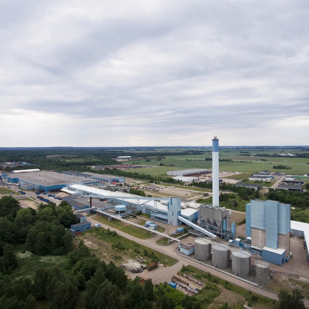 Современный центр переработки в Швеции (Stena Nordic Recycling Center). 