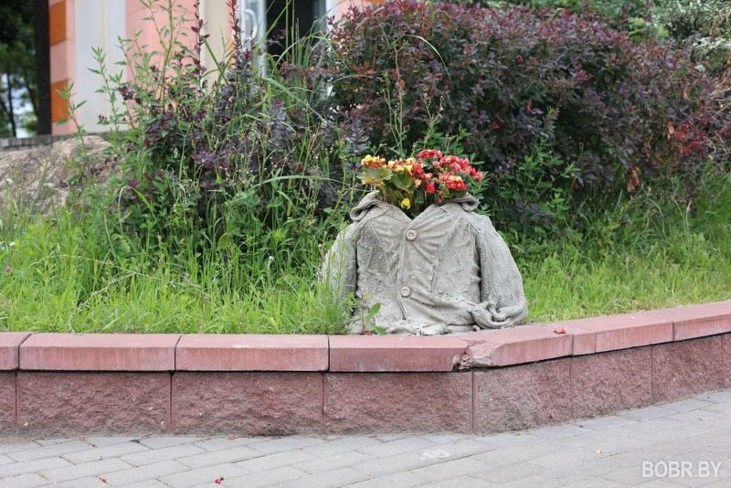 Новый цветочный арт-объект в Бобруйске. Фото: bobr.by